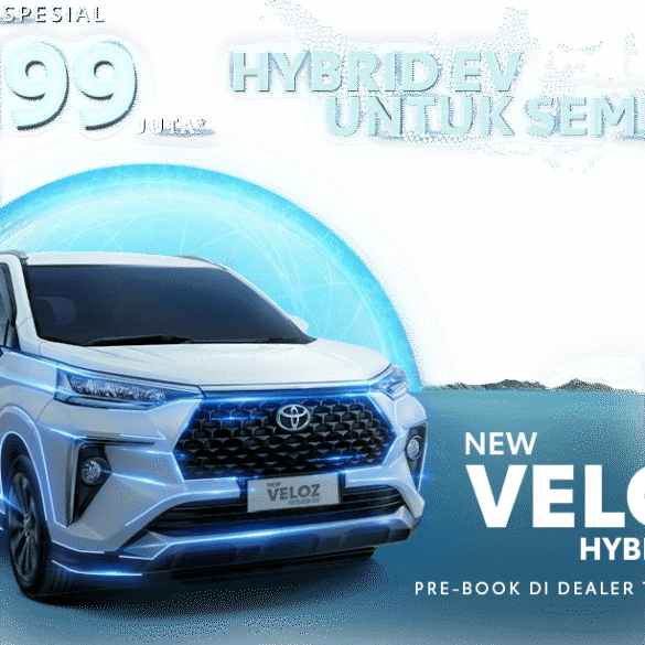 Toyota New Veloz Hybrid EV Jadi Primadona di Perhelatan Otomotif GJAW 2025 (Foto: toyota astra)