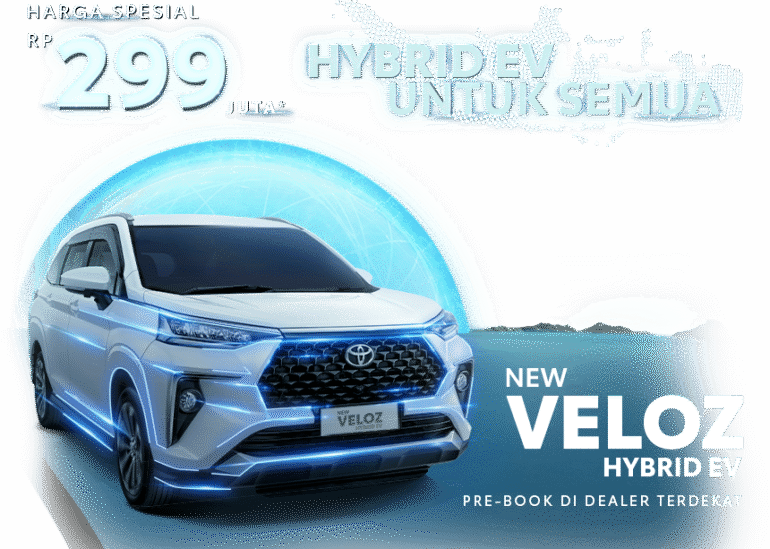 Toyota New Veloz Hybrid EV Jadi Primadona di Perhelatan Otomotif GJAW 2025 (Foto: toyota astra)